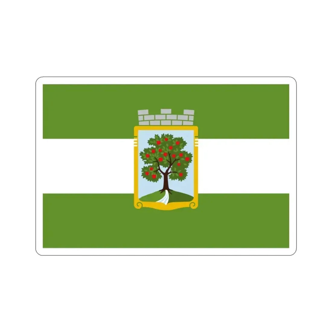 Flag of Jablonec and Nisou Czech Republic STICKER Vinyl Die-Cut Decal - The Sticker Space