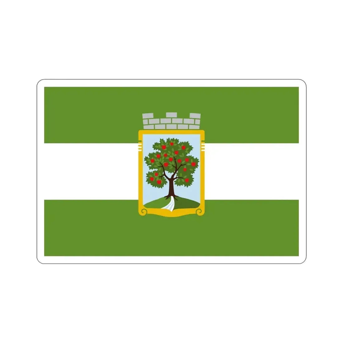 Flag of Jablonec and Nisou Czech Republic STICKER Vinyl Die-Cut Decal - The Sticker Space