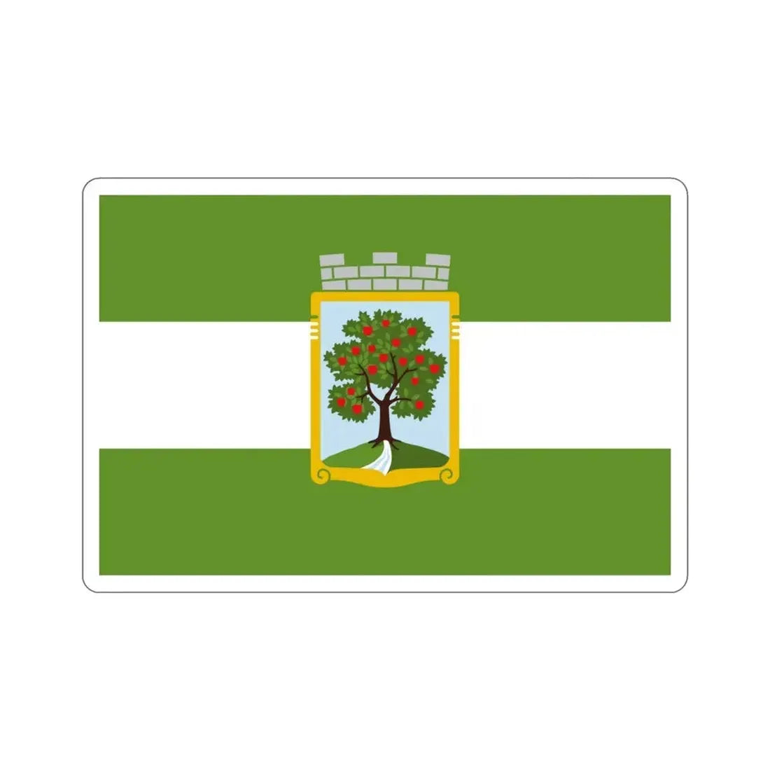 Flag of Jablonec and Nisou Czech Republic STICKER Vinyl Die-Cut Decal - The Sticker Space