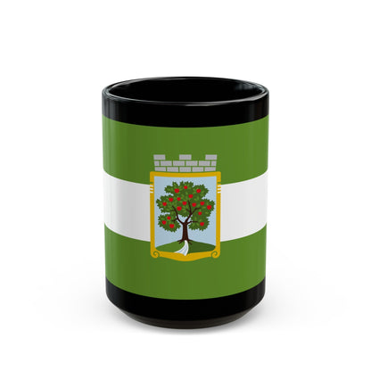 Flag of Jablonec nad Nisou Czech Republic - Black Coffee Mug-15oz-The Sticker Space