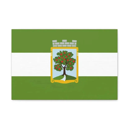 Flag of Jablonec nad Nisou Czech Republic - Canvas Wall Art 18″ x 12″ 1.25" - The Sticker Space