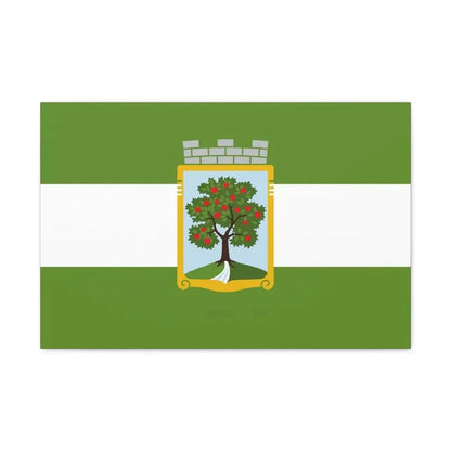 Flag of Jablonec nad Nisou Czech Republic - Canvas Wall Art 24″ x 16″ 1.25" - The Sticker Space