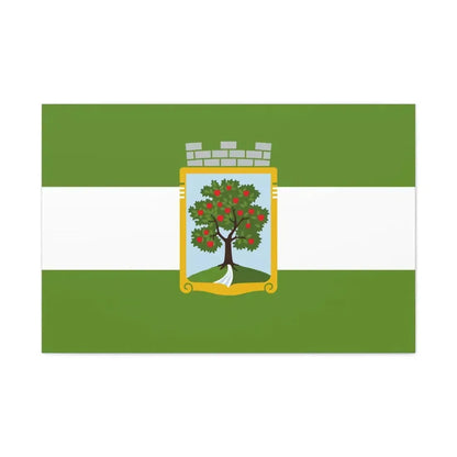 Flag of Jablonec nad Nisou Czech Republic - Canvas Wall Art 36" x 24" 1.25" - The Sticker Space