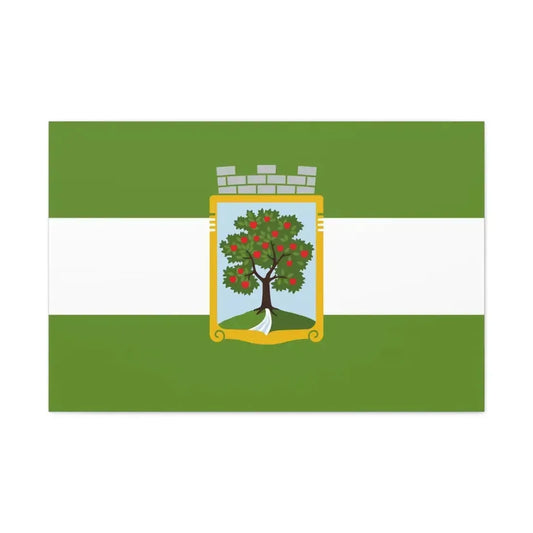 Flag of Jablonec nad Nisou Czech Republic - Canvas Wall Art 36" x 24" 1.25" - The Sticker Space