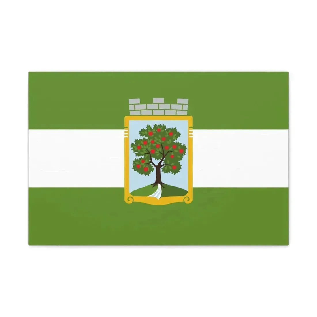 Flag of Jablonec nad Nisou Czech Republic - Canvas Wall Art - The Sticker Space