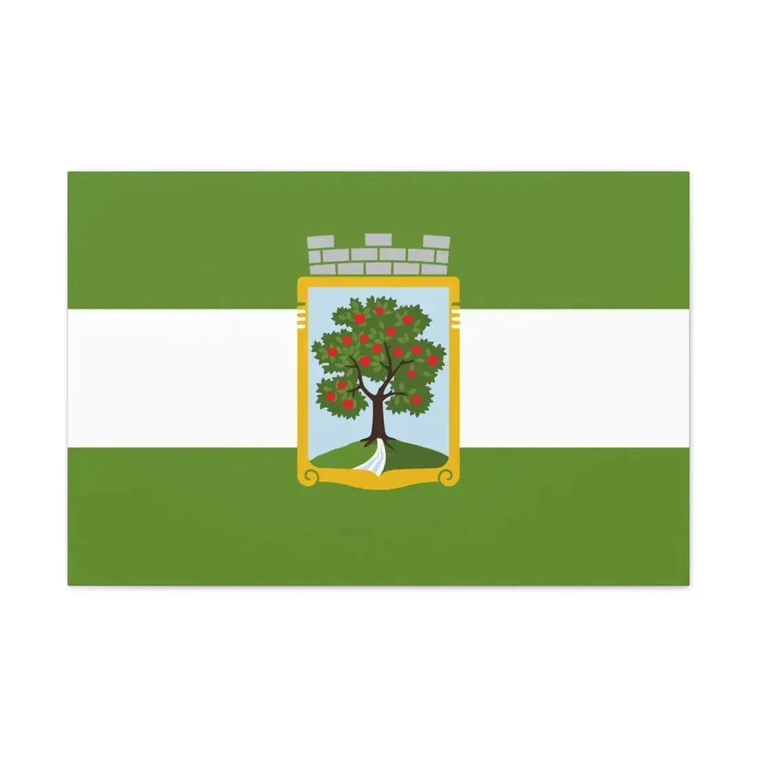 Flag of Jablonec nad Nisou Czech Republic - Canvas Wall Art - The Sticker Space