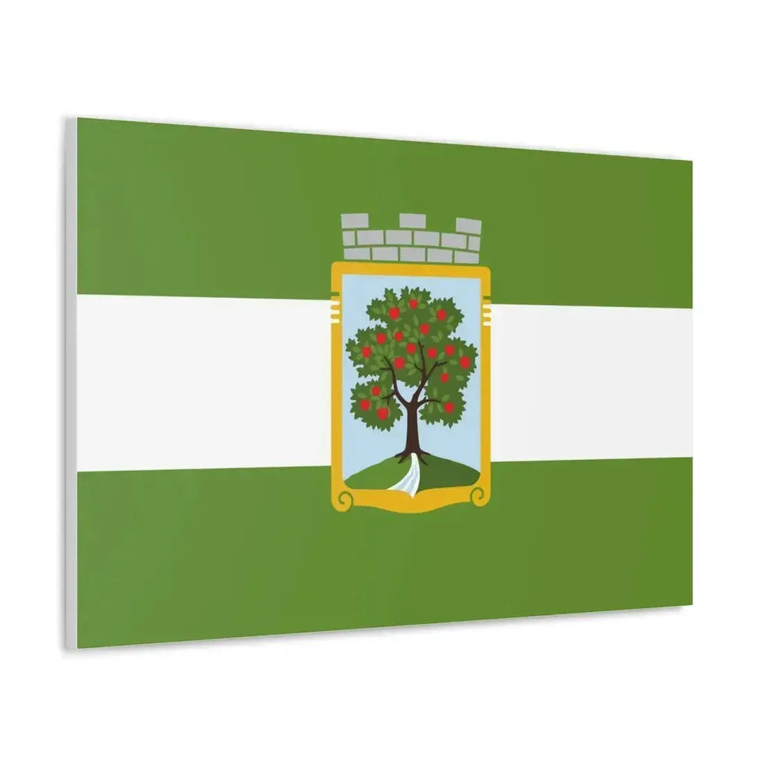 Flag of Jablonec nad Nisou Czech Republic - Canvas Wall Art - The Sticker Space