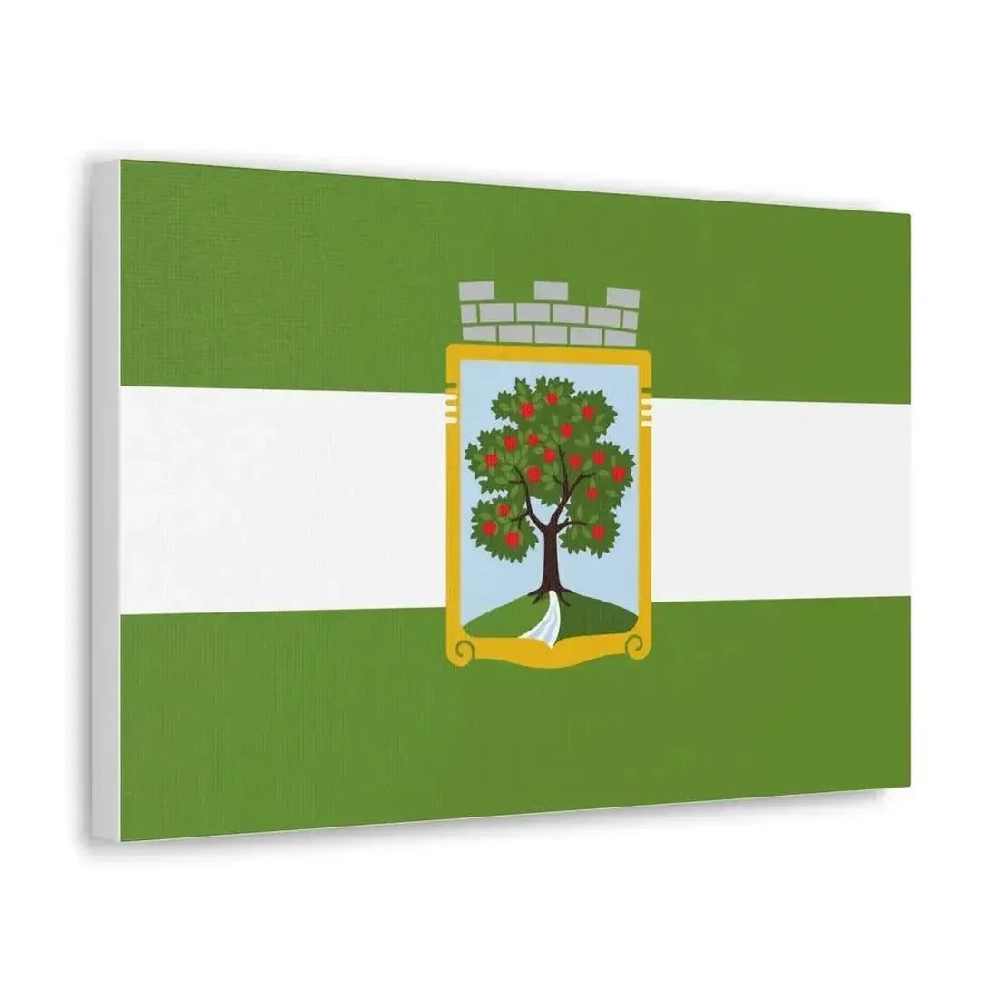 Flag of Jablonec nad Nisou Czech Republic - Canvas Wall Art - The Sticker Space