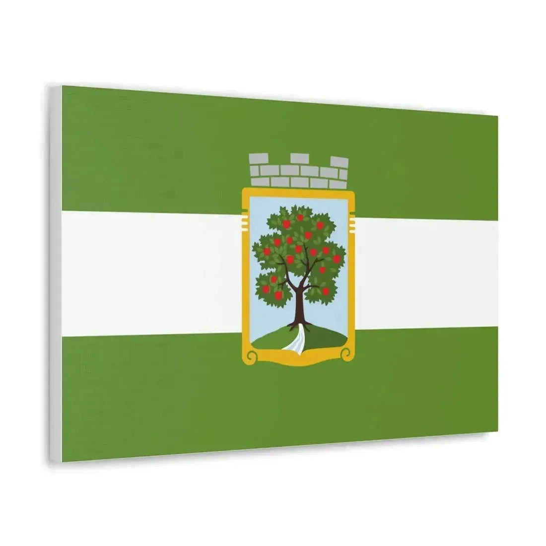 Flag of Jablonec nad Nisou Czech Republic - Canvas Wall Art - The Sticker Space