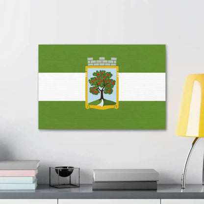 Flag of Jablonec nad Nisou Czech Republic - Canvas Wall Art - The Sticker Space
