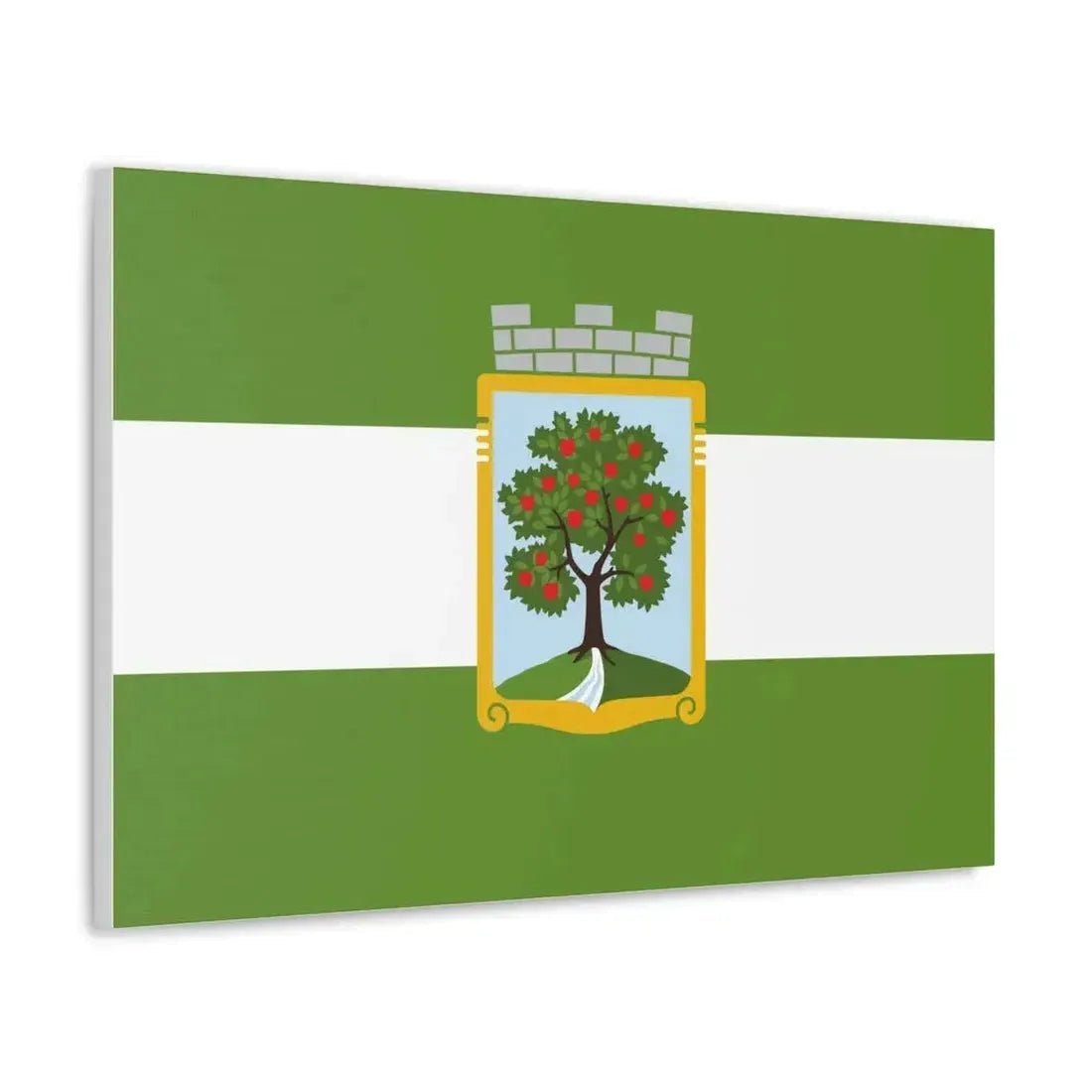 Flag of Jablonec nad Nisou Czech Republic - Canvas Wall Art - The Sticker Space