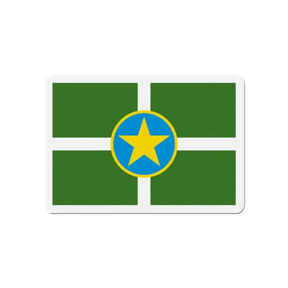 Flag of Jackson Mississippi - Refrigerator Magnet - The Sticker Space
