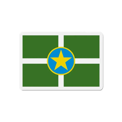 Flag of Jackson Mississippi - Refrigerator Magnet - The Sticker Space