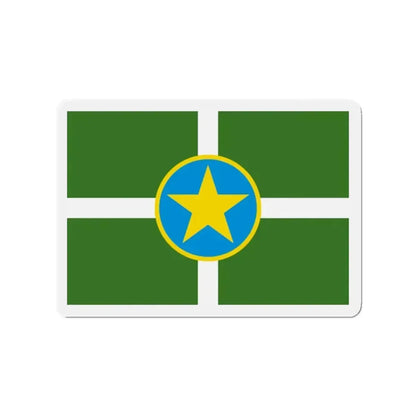 Flag of Jackson Mississippi - Refrigerator Magnet - The Sticker Space