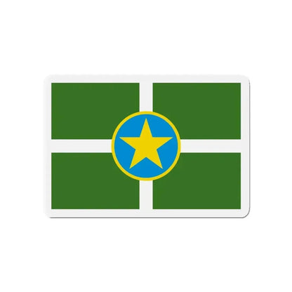 Flag of Jackson Mississippi - Refrigerator Magnet - The Sticker Space