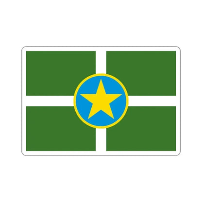 Flag of Jackson Mississippi USA STICKER Vinyl Die-Cut Decal 2 Inch - The Sticker Space