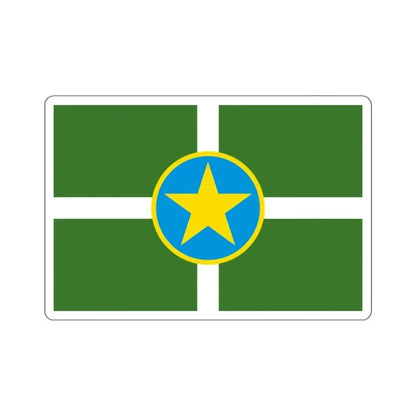 Flag of Jackson Mississippi USA STICKER Vinyl Die-Cut Decal 3 Inch - The Sticker Space