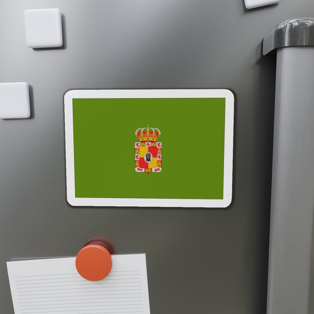 Flag of Jaén Spain - Die-Cut Magnet-The Sticker Space