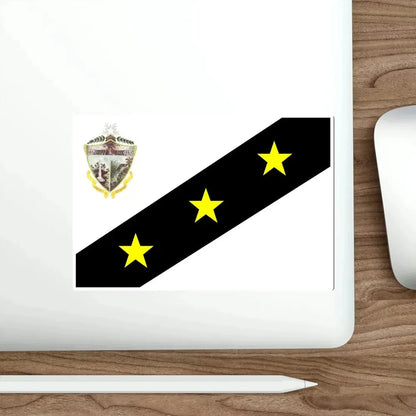 Flag of Jagüey Grande, Cuba STICKER Vinyl Die-Cut Decal - The Sticker Space