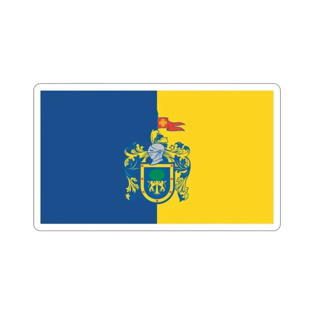 Flag of Jalisco Mexico STICKER Vinyl Die-Cut Decal 2 Inch - The Sticker Space