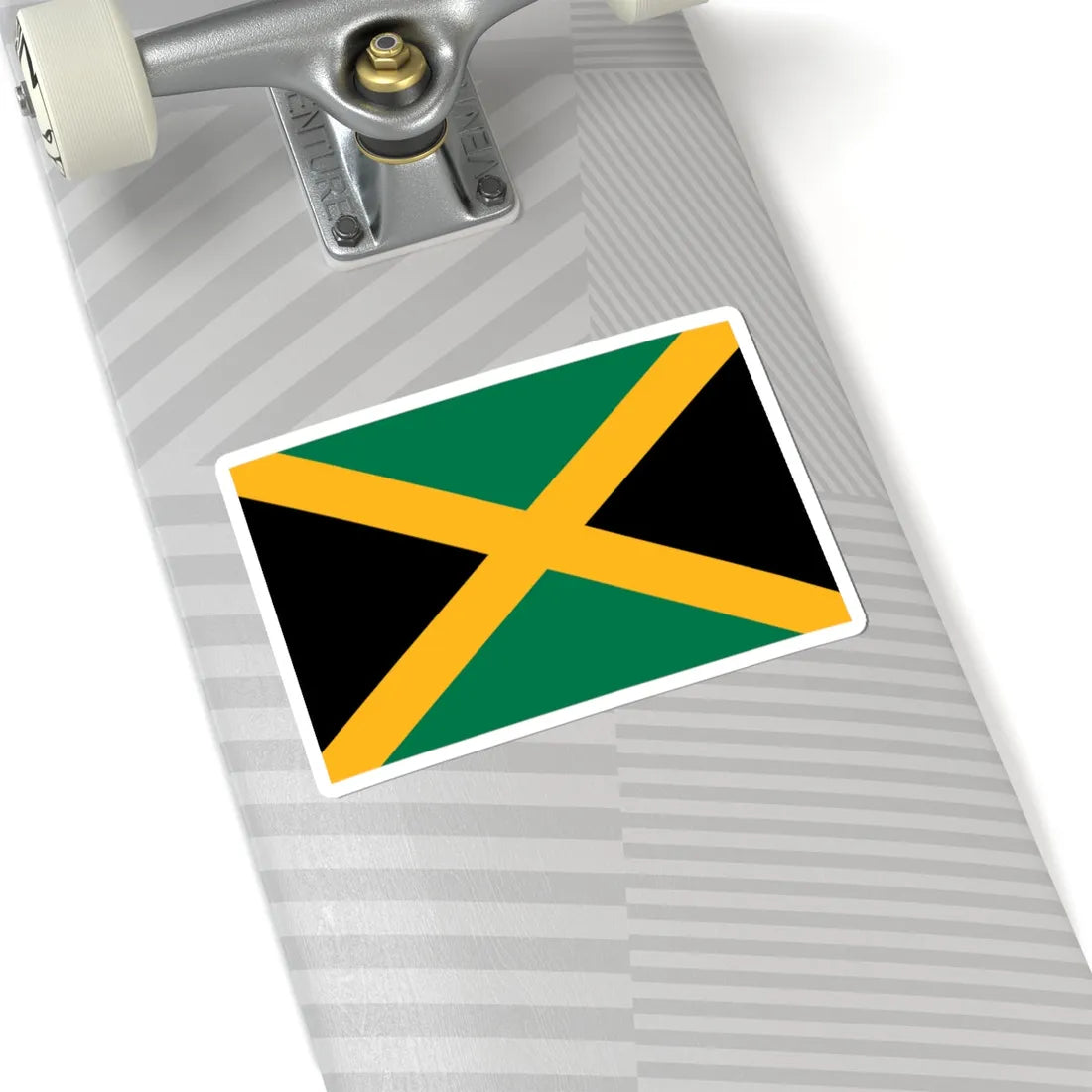 Flag of Jamaica 3-2 (Jamaica) STICKER Vinyl Kiss-Cut Decal - The Sticker Space