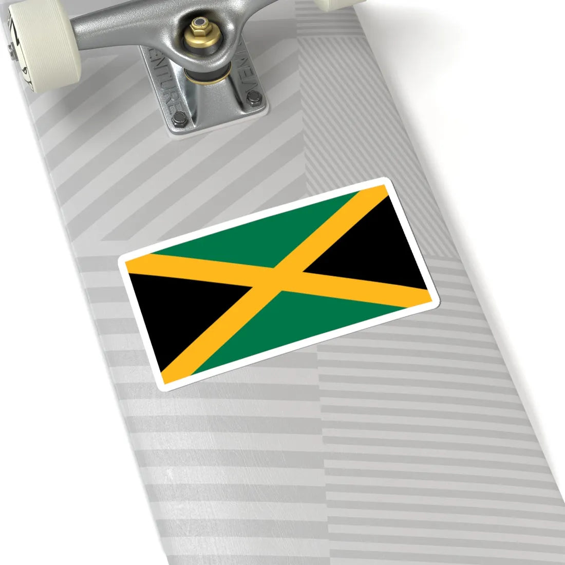 Flag of Jamaica (Jamaica) STICKER Vinyl Kiss-Cut Decal - The Sticker Space