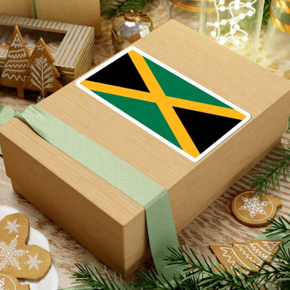 Flag of Jamaica (Jamaica) STICKER Vinyl Kiss-Cut Decal - The Sticker Space
