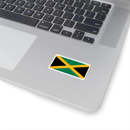 Flag of Jamaica (Jamaica) STICKER Vinyl Kiss-Cut Decal - The Sticker Space