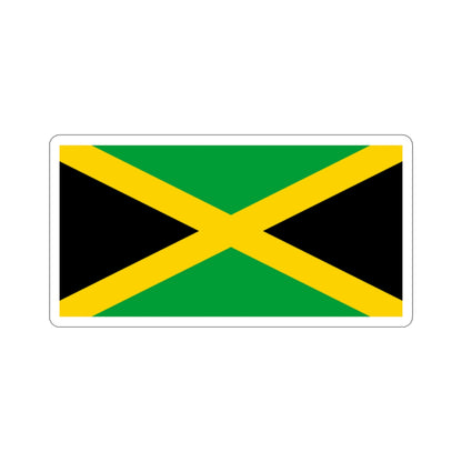 Flag of Jamaica STICKER Vinyl Die-Cut Decal-2 Inch-The Sticker Space