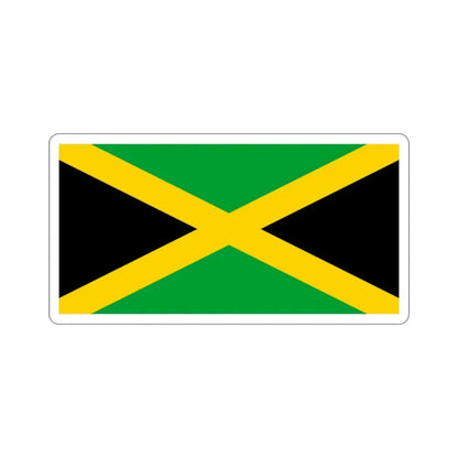Flag of Jamaica STICKER Vinyl Die-Cut Decal 2 Inch - The Sticker Space
