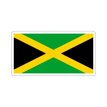 Flag of Jamaica STICKER Vinyl Die-Cut Decal - The Sticker Space