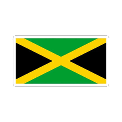 Flag of Jamaica STICKER Vinyl Die-Cut Decal - The Sticker Space