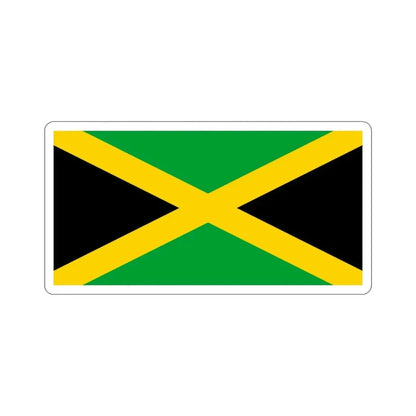 Flag of Jamaica STICKER Vinyl Die-Cut Decal - The Sticker Space