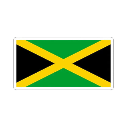 Flag of Jamaica STICKER Vinyl Die-Cut Decal - The Sticker Space