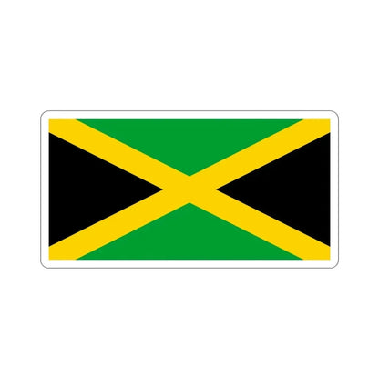 Flag of Jamaica STICKER Vinyl Die-Cut Decal - The Sticker Space