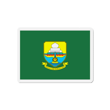 Flag of Jambi Indonesia - Die-Cut Magnet-5" x 5"-The Sticker Space