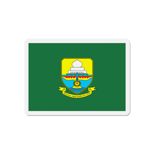 Flag of Jambi Indonesia - Die-Cut Magnet-6 × 6"-The Sticker Space