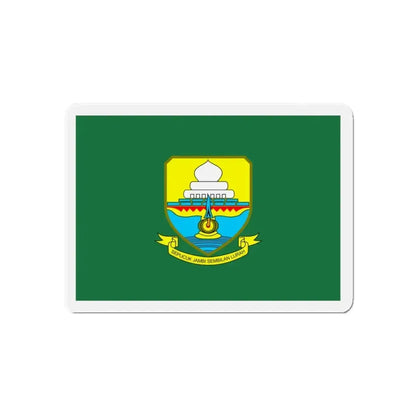 Flag of Jambi Indonesia - Refrigerator Magnet - The Sticker Space