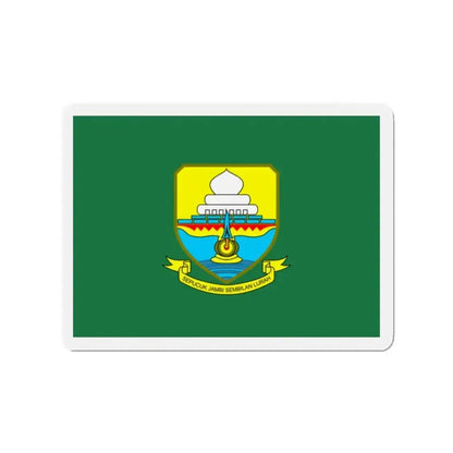 Flag of Jambi Indonesia - Refrigerator Magnet - The Sticker Space