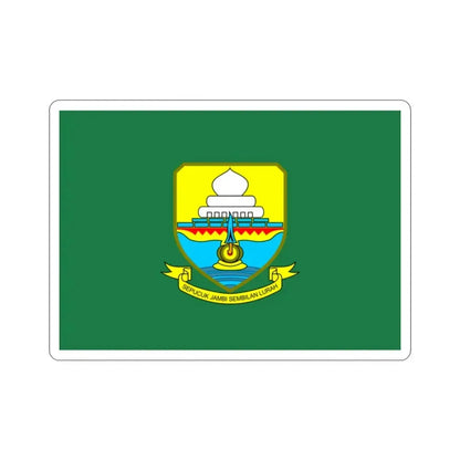 Flag of Jambi Indonesia STICKER Vinyl Die-Cut Decal 2 Inch - The Sticker Space