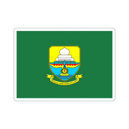 Flag of Jambi Indonesia STICKER Vinyl Die-Cut Decal-3 Inch-The Sticker Space