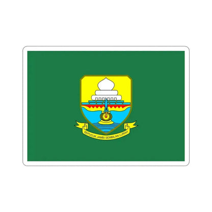 Flag of Jambi Indonesia STICKER Vinyl Die-Cut Decal 4 Inch - The Sticker Space