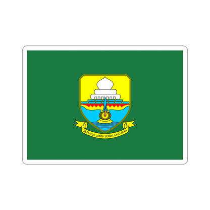 Flag of Jambi Indonesia STICKER Vinyl Die-Cut Decal-4 Inch-The Sticker Space