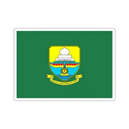 Flag of Jambi Indonesia STICKER Vinyl Die-Cut Decal 5 Inch - The Sticker Space