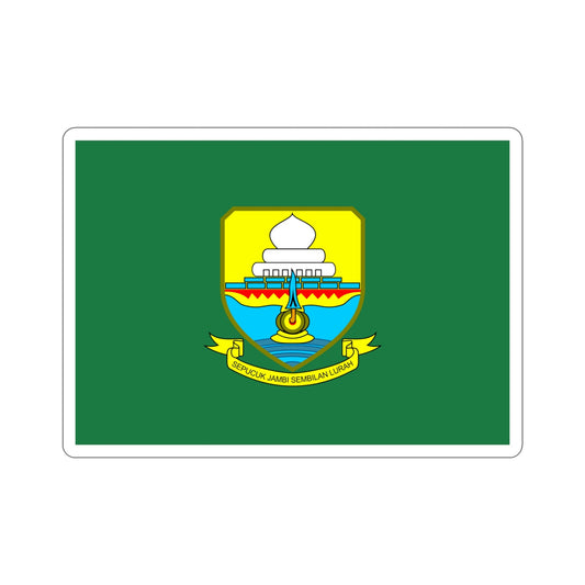 Flag of Jambi Indonesia STICKER Vinyl Die-Cut Decal-6 Inch-The Sticker Space