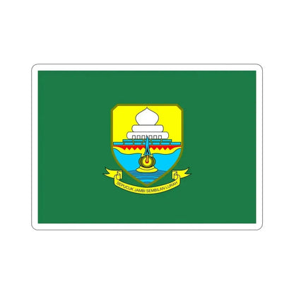 Flag of Jambi Indonesia STICKER Vinyl Die-Cut Decal - The Sticker Space