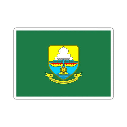Flag of Jambi Indonesia STICKER Vinyl Die-Cut Decal - The Sticker Space