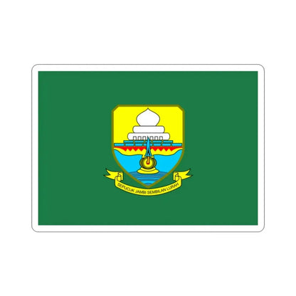 Flag of Jambi Indonesia STICKER Vinyl Die-Cut Decal - The Sticker Space