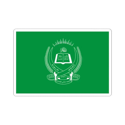 Flag of Jamiat-e Islami (Afghanistan) STICKER Vinyl Kiss-Cut Decal 2 Inch White - The Sticker Space