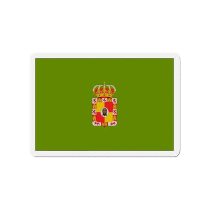 Flag of Jaén Spain - Refrigerator Magnet 3 Inch - The Sticker Space